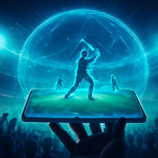 75bd cricket match screen on phone